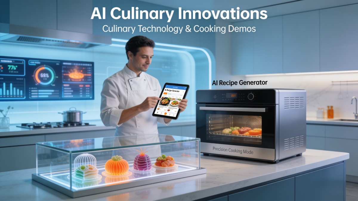 Unlocking Culinary Creations: AI Applications for Cooking Demos